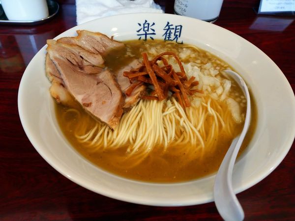 「パール（790円）＋大盛り（無料）」@楽観 武蔵小山の写真