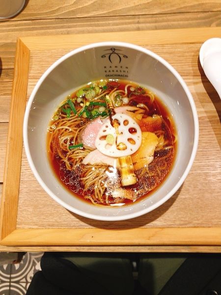 「清湯しょうゆ」@案山子の写真