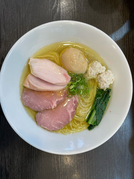 「特製芳醇鶏そば(塩)」@麺や 福はらの写真