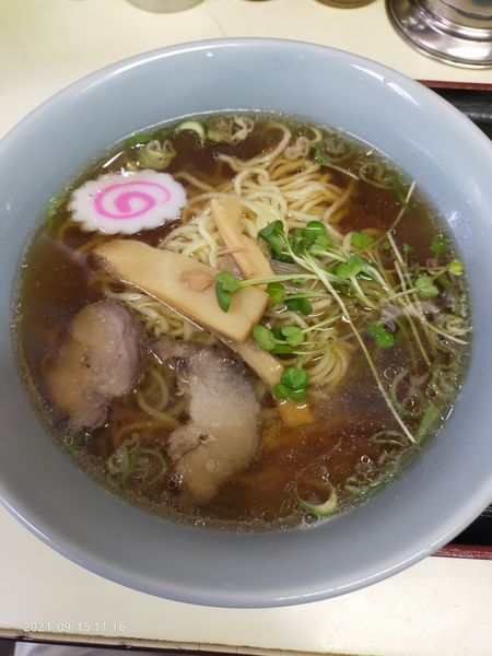 「ラーメンと半ナシゴレンセット」@中華料理 幸楽の写真
