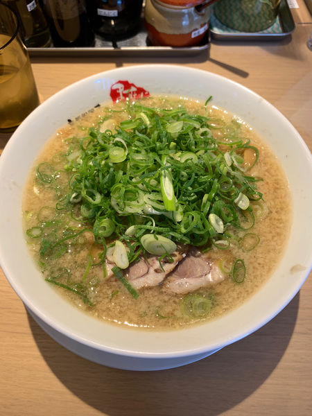 「九条ネギラーメン」@京都銀閣寺 ますたにラーメン 日本橋本店の写真