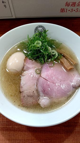 「鯛煮干し塩ラーメン　950円」@麺屋わしわの写真