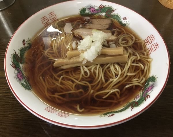 「ラーメン(500¥)」@中華そば たてしなの写真