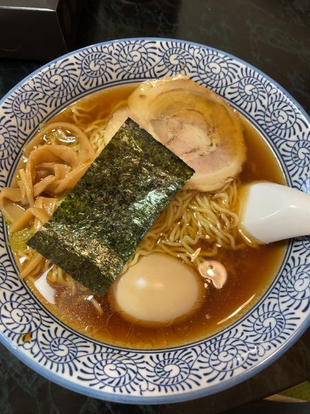 「中華そば中盛＋味玉」@○決の写真