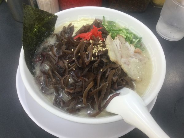 「きくらげラーメン(¥600)」@博多天神 お茶の水店の写真