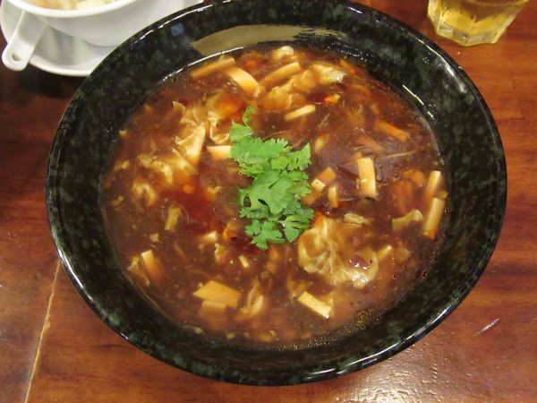 「酸辣湯麵（ハーフ）（530円）」@麺飯坊 無双の写真