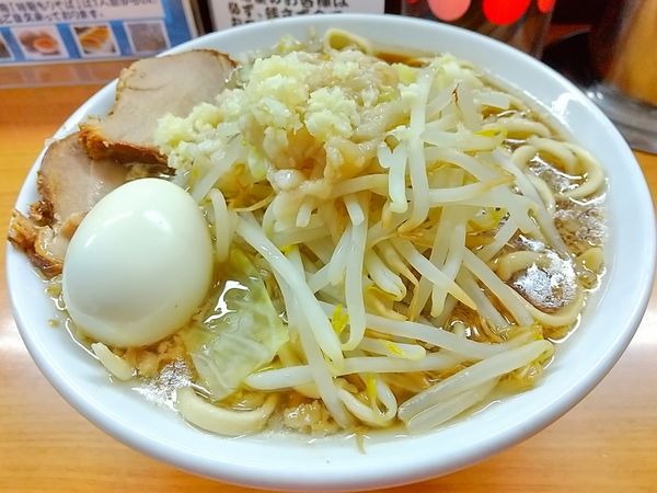 「弁天麺(300g)＋ゆで玉子」@東池袋大勝軒 弁天店の写真