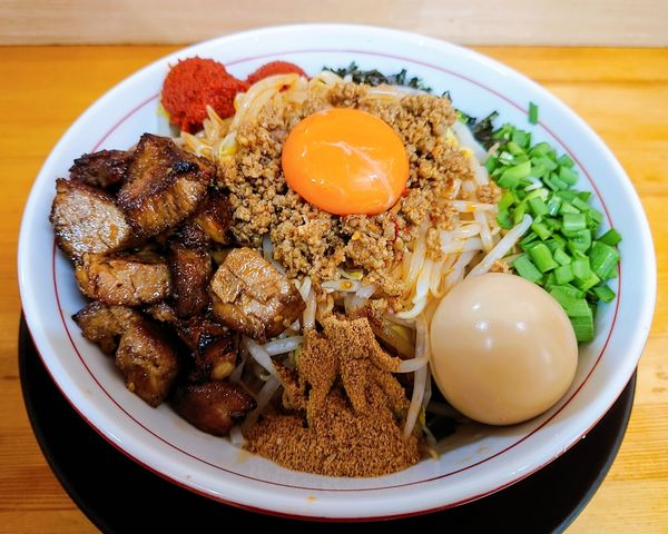 「誤爆台湾まぜそば」@ラーメン・つけ麺 爆王の写真