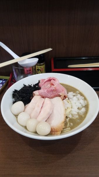 「特製濃厚そば」@Noodle&Spice curry 今日の1番の写真