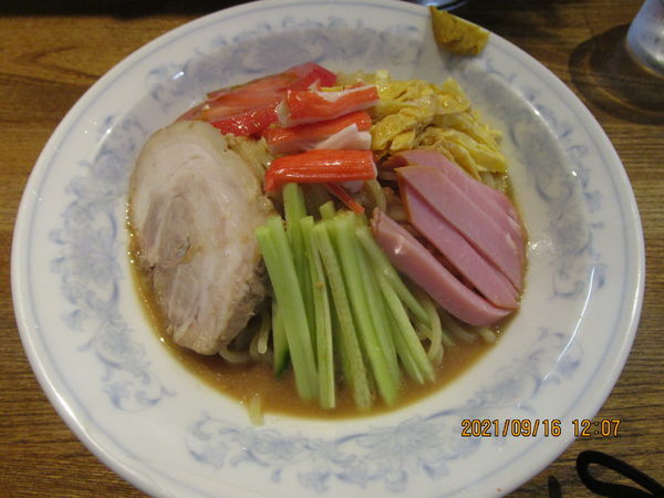 「冷し中華蕎麦 890円」@再光軒 西新井店の写真