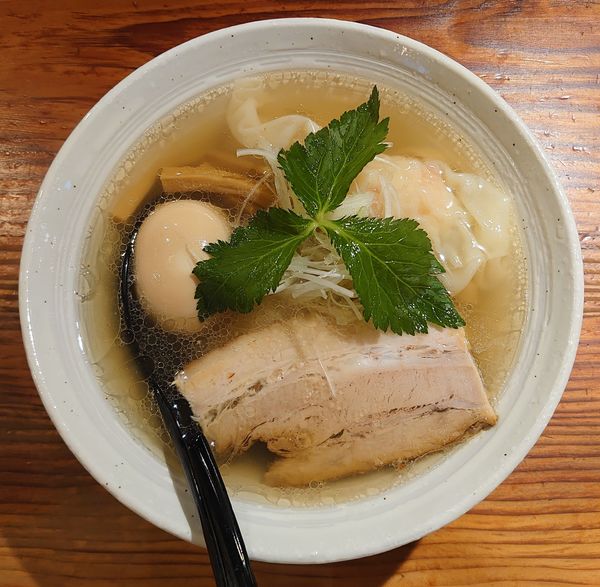 「特製塩らーめん(1000円)」@純手打ち 麺と未来の写真