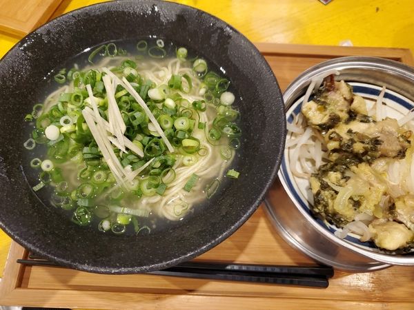 「生姜塩湯麵」@東京屋台 北町ダイニングの写真