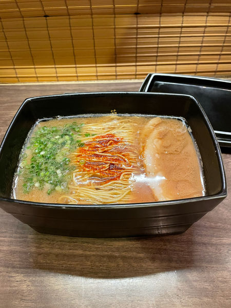 「釜だれ濃厚とんこつ」@一蘭 天神西通り店の写真