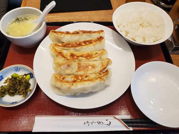 「大餃子定食」@餃子の王様 龍吟 みなとみらい店の写真