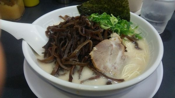 「きくらげラーメン 600円」@博多天神 お茶の水店の写真