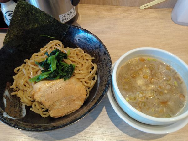 「麺処つむじ　煮干しつけ麺８３０円」@麺処つむじの写真