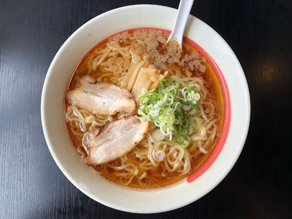 「中華そばクラシック＋背脂」@幸楽苑 宇都宮テクノポリス店の写真