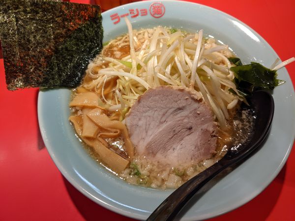 「ネギラーメン醤油(麺固め)」@ラーショ マルミャーの写真