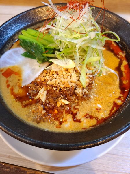 「濃厚鶏だし担々麺」@麺 AKIBAの写真