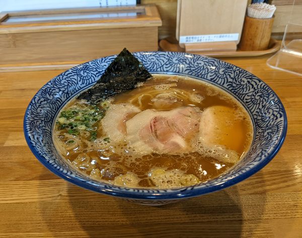 「煮干し中華そば」@中華そば 瓢の写真