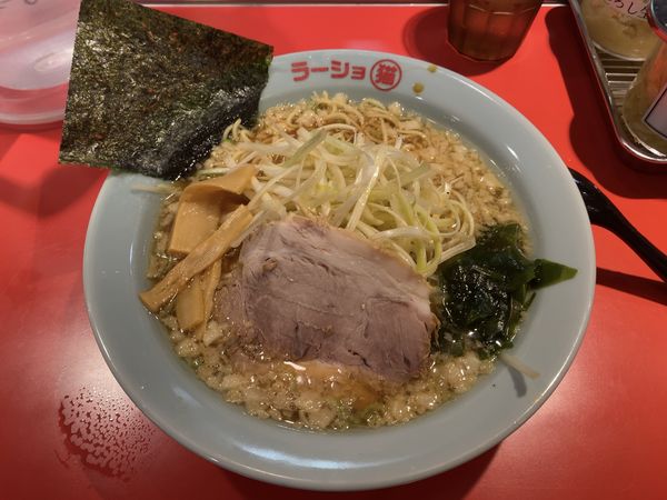 「ネギラーメン（小）醤油」@ラーショ マルミャーの写真