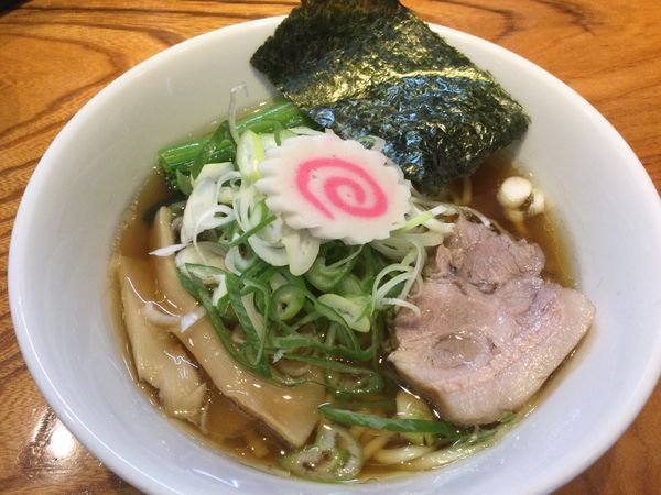 「らぁめん・小+千住葱（￥540+サービス）」@神田らぁめん 悠 HARUKAの写真