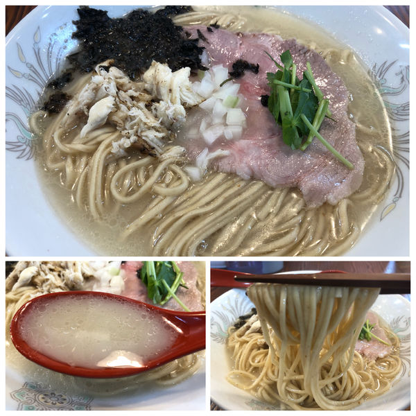 「真鯛の荒焚き潮SOBA 850円」@拉麺 イチバノナカの写真