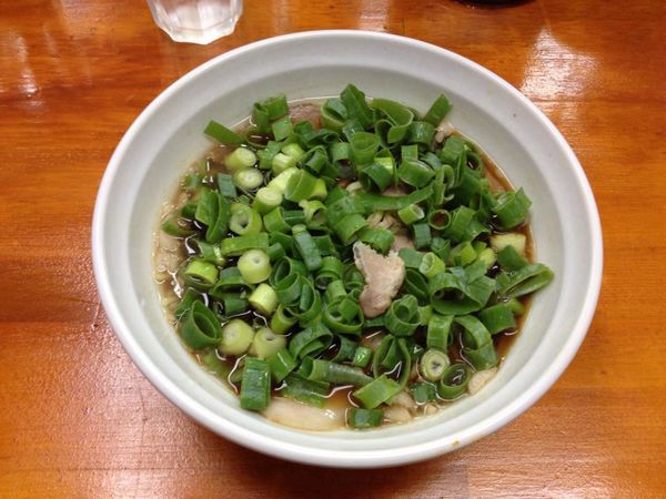 「九条ネギラーメン」@尾道らーめん めでたい屋の写真