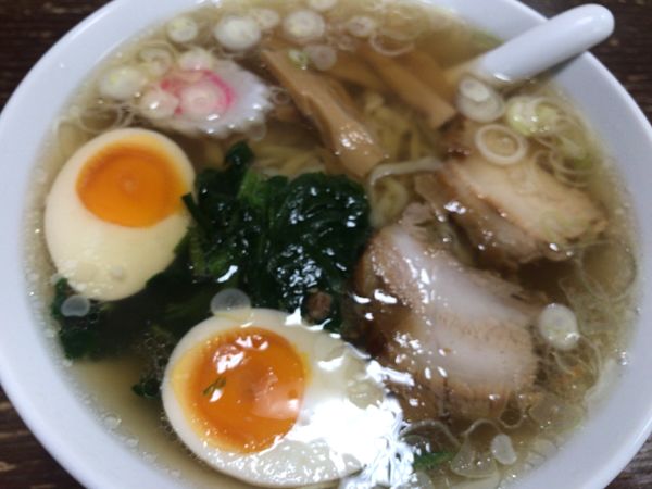 「醤油・味玉ラーメン800円」@佐野ラーメン 藩の写真