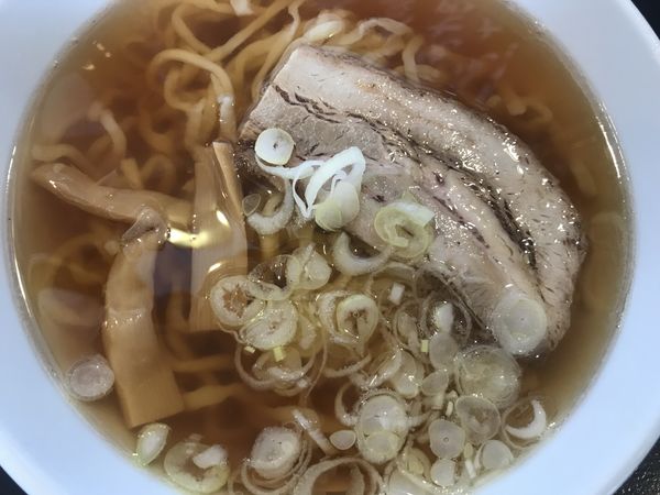 「らーめん715円」@青竹手打ちらーめん 文の写真