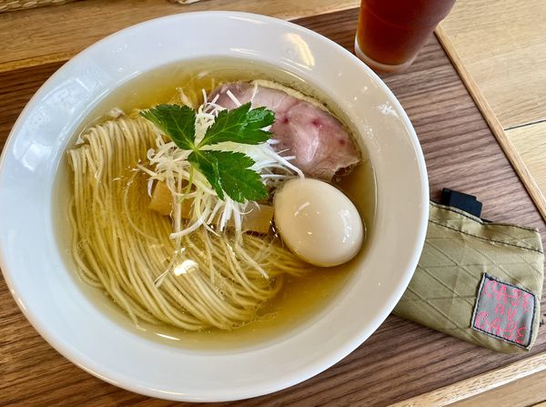 「味玉白中華」@中華そば 心の写真