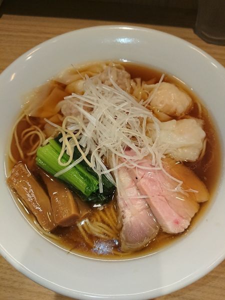 「二種の雲呑麺 1000円」@支那蕎麦 澤田の写真