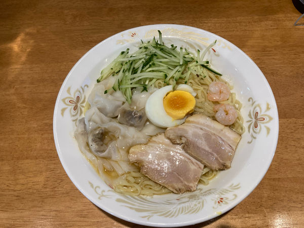 「冷麺(ワンタン入)¥950」@呉もんの写真