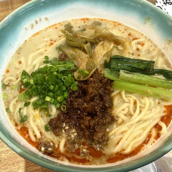 「笠間栗とゴマのタンタン麺」@活龍 道の駅かさま店の写真