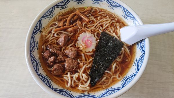 「中華そば　４５０円」@筑波軒の写真