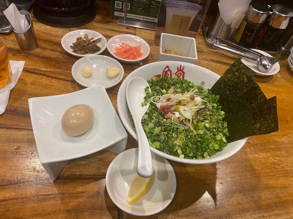 「博多まぜそば🍜ねぎまみれ」@一風堂 六本木店の写真