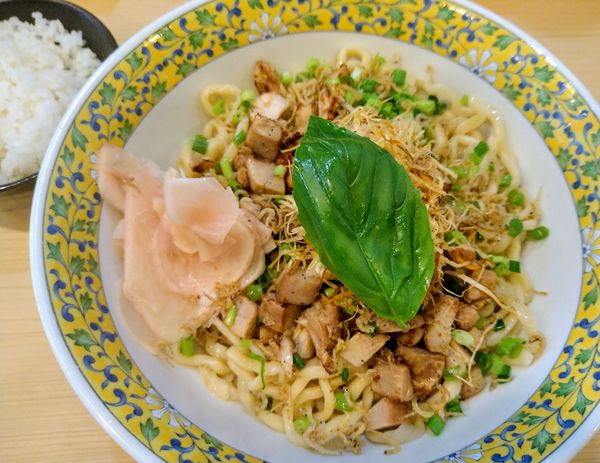 「まぜそば「流星群」￥900」@中華そば すばる食堂の写真