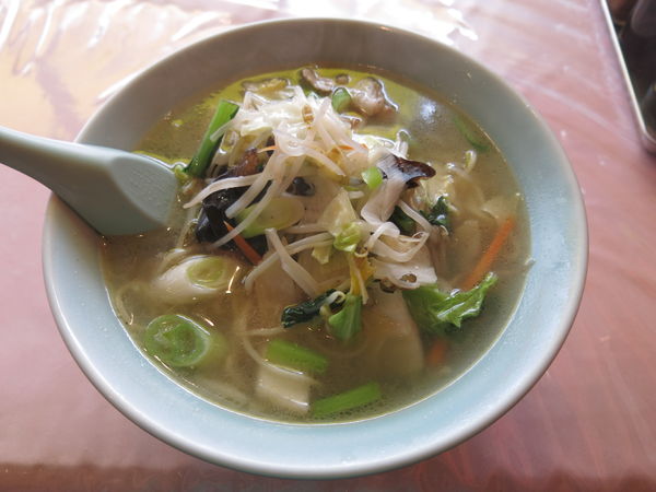 「野菜たっぷりタンメン：700円」@中華料理 秀来軒の写真