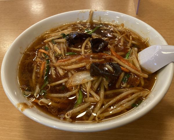 「激辛サンマーメンニ辛」@湯乃泉 草加健康センター 草加店の写真