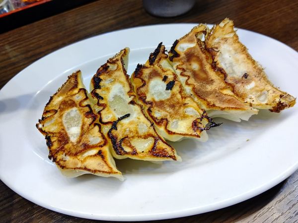 「餃子350円」@はたお家の写真