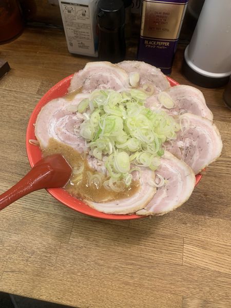 「チャーシュー麺　トリプル」@らーめん弁慶 門前仲町店の写真