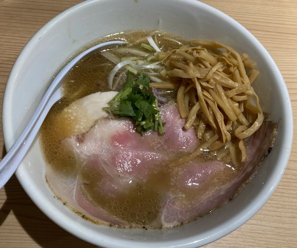 「中華そば醤油＋メンマ」@貝出汁中華そば くらむの写真