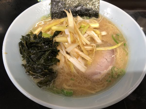 「ネギラーメン炒飯セット」@ラーメンショップ かとちゃん 馬絹店の写真