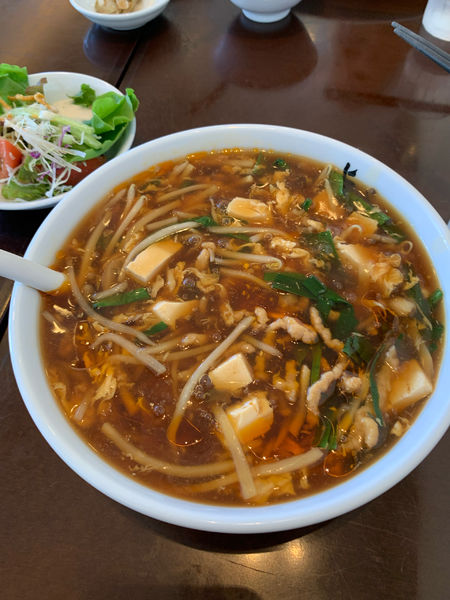 「酸辣湯麺（902円）」@山形五十番飯店 上海厨房 中倉店の写真