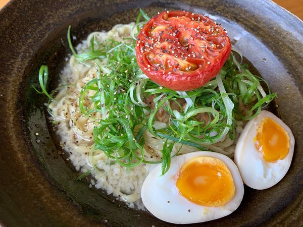 「豚和えそば」@麺 㐂色の写真