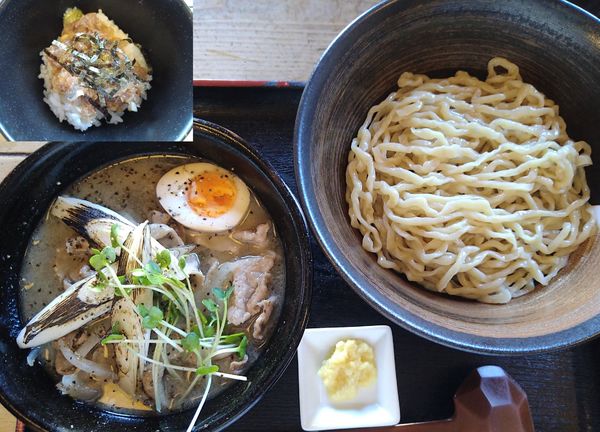 「【限定】塩 肉汁つけ麺 ￥930」@和風らーめん 凪の写真