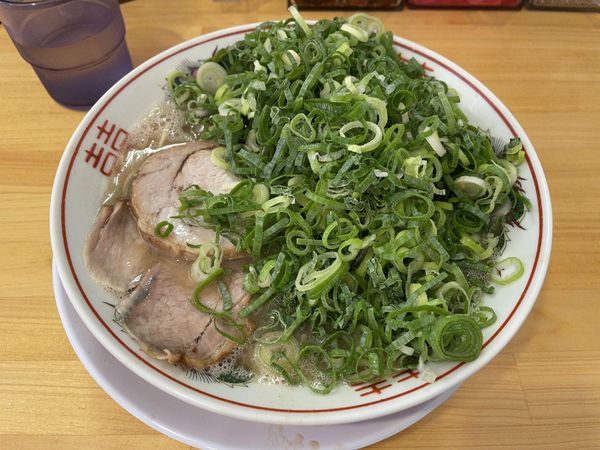 「豚骨らーめん・ネギ増」@てっちゃんの写真