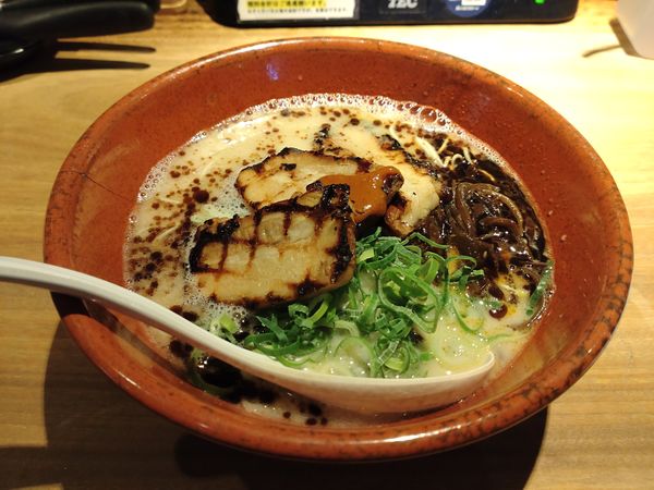 「黒風肉多め」@麺工房 風の杜の写真