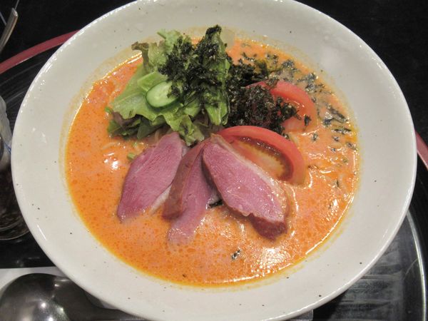 「冷たいパスタラーメン（935円→748円）」@カフェ＆レストラン ラ・ブームの写真