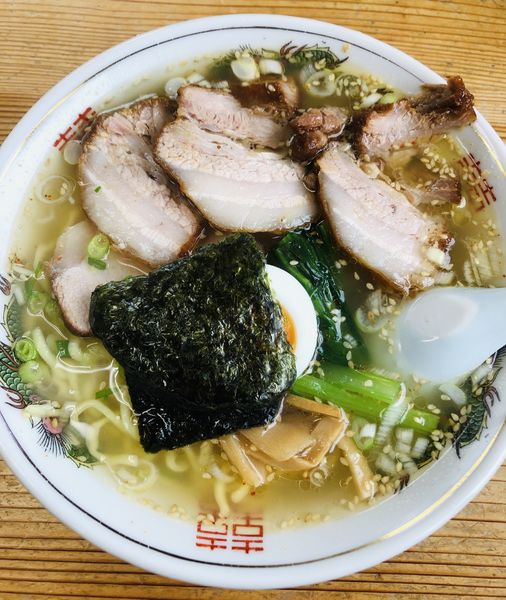 「塩チャーシュー麺 980円」@ねもと屋の写真